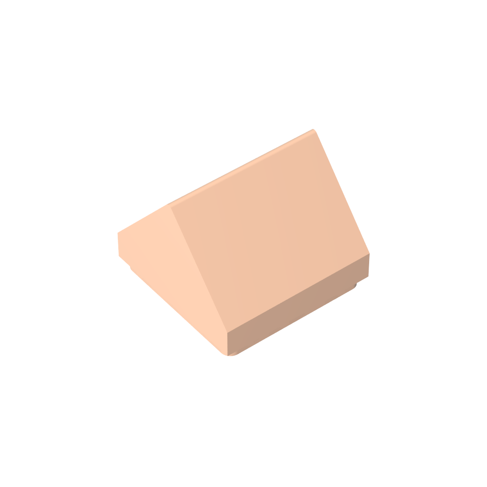 Slope Double 45° 1 x 1-MyGobricks