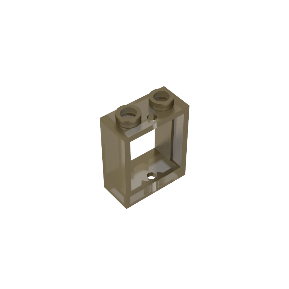 Window 1 x 2 x 2 Flat Front-MyGobricks
