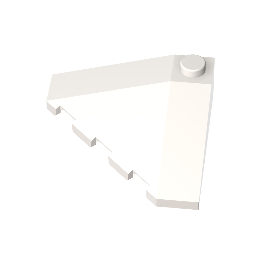 Wedge Sloped 18° 4 x 4 Corner-MyGobricks