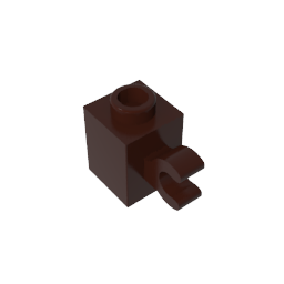 Brick Special 1 x 1 with Clip Horizontal-MyGobricks