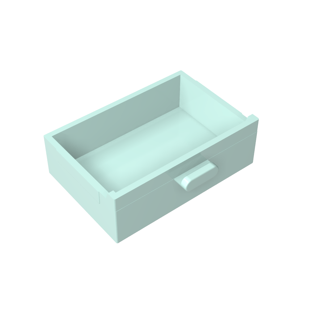 Cupboard 2 x 3 Drawer-MyGobricks