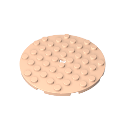 Plate 8 x 8 Round