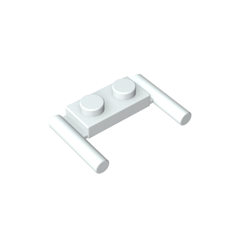 1x2 with handles on both sides