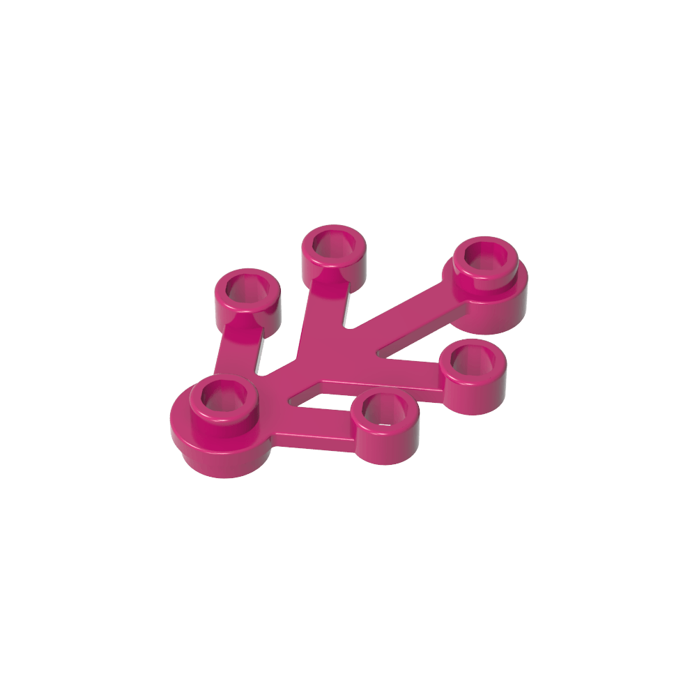 Plant, Leaves 4 x 3-MyGobricks