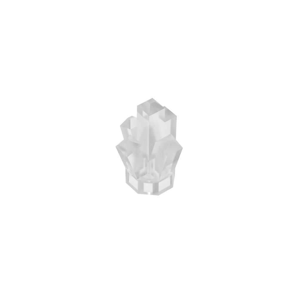 Rock 1 x 1 Crystal 5 Point-MyGobricks