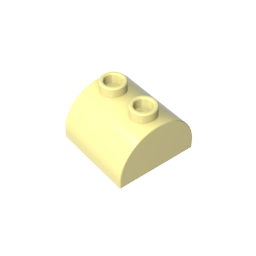 Brick Curved 2 x 2 with Two Top Studs