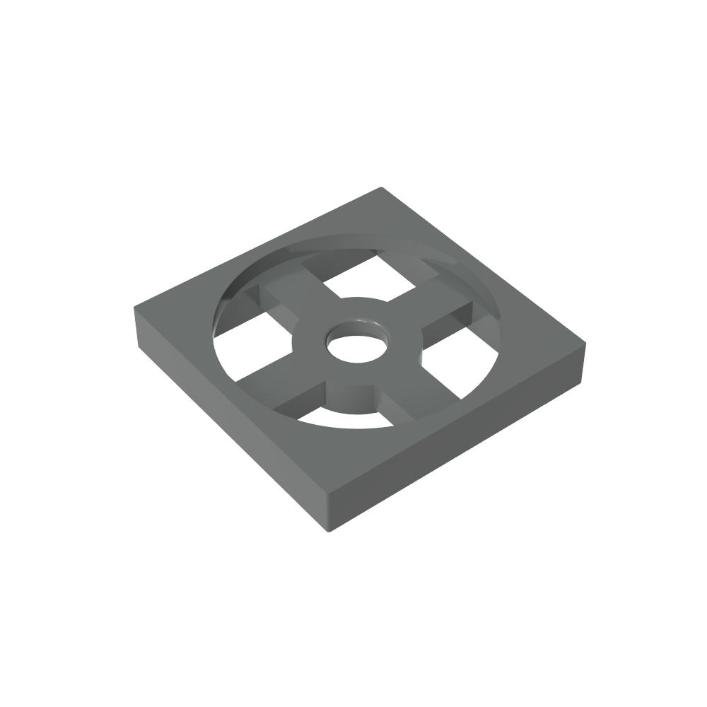 Turntable 2 x 2 Plate, Base-MyGobricks