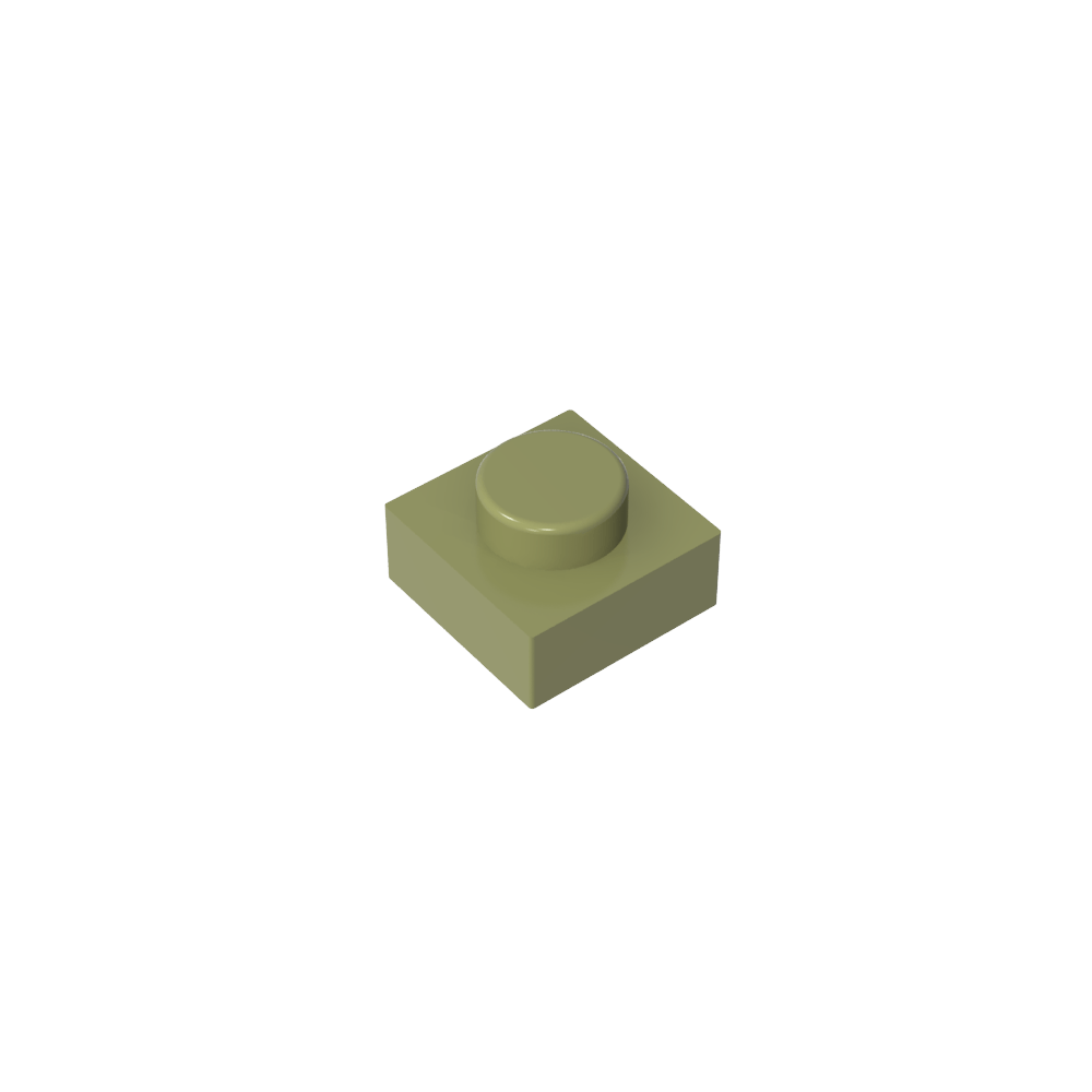 Plate 1 x 1-MyGobricks
