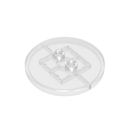 Plate Special Round 4 x 4 with 2 Studs [Plain]
