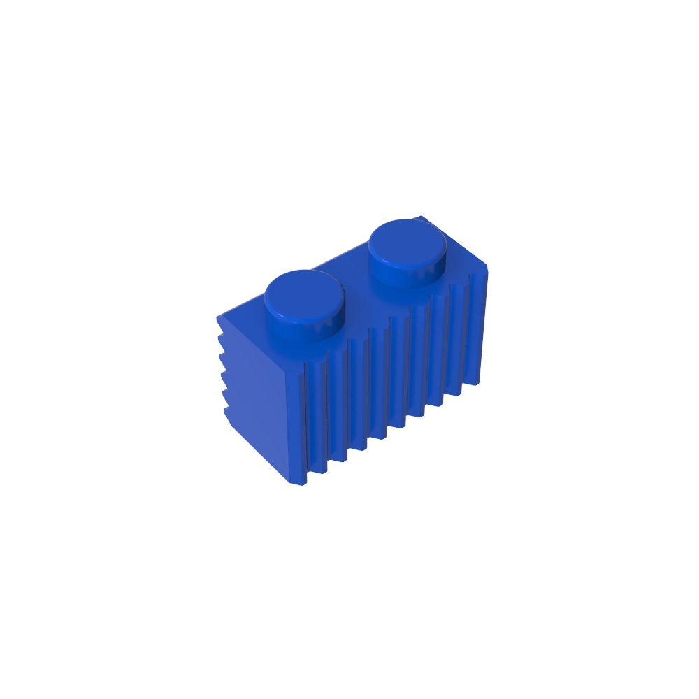Brick Special 1 x 2 with Grill-MyGobricks