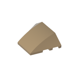 4x3 Wedge Curved Brick