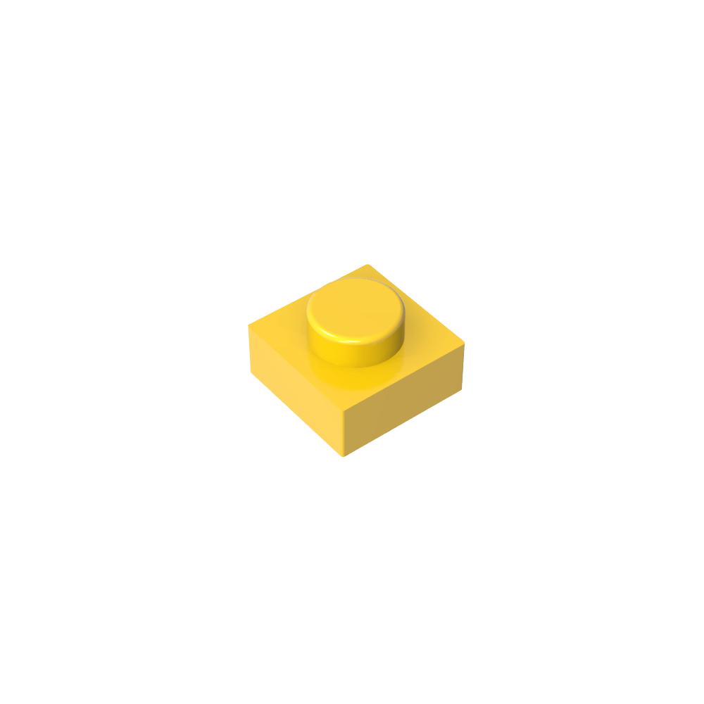 Plate 1 x 1-MyGobricks
