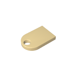 Tile Special 3 x 2 with Hole