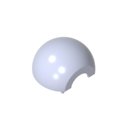 Dome Hemisphere 2 x 2 with Cutout