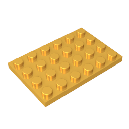 Plate 4 x 6-MyGobricks