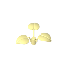 Plant, 1 x 1 x 2/3 - 3 Large Leaves