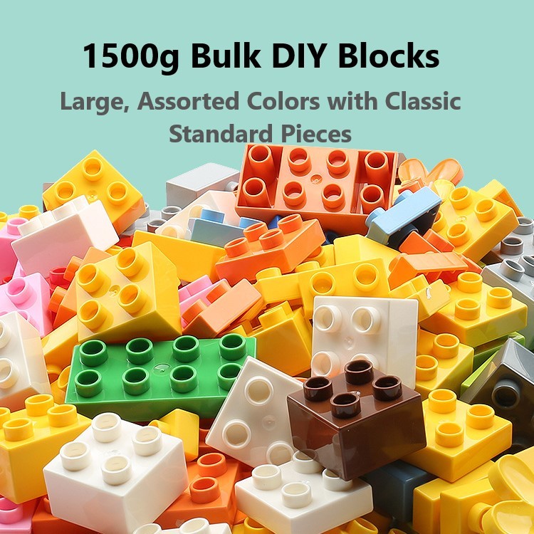 Large Slide & Track Building Set - Creative Educational Toy