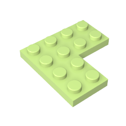Plate 4 x 4 Corner