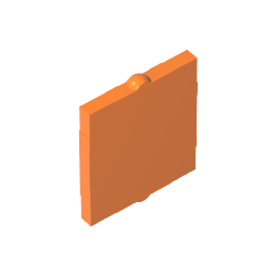 Glass for Window 1 x 2 x 2 Flat