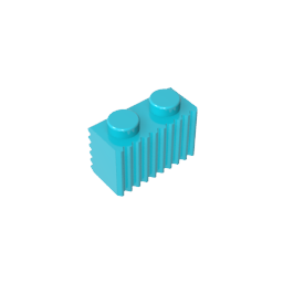 Brick Special 1 x 2 with Grill-MyGobricks