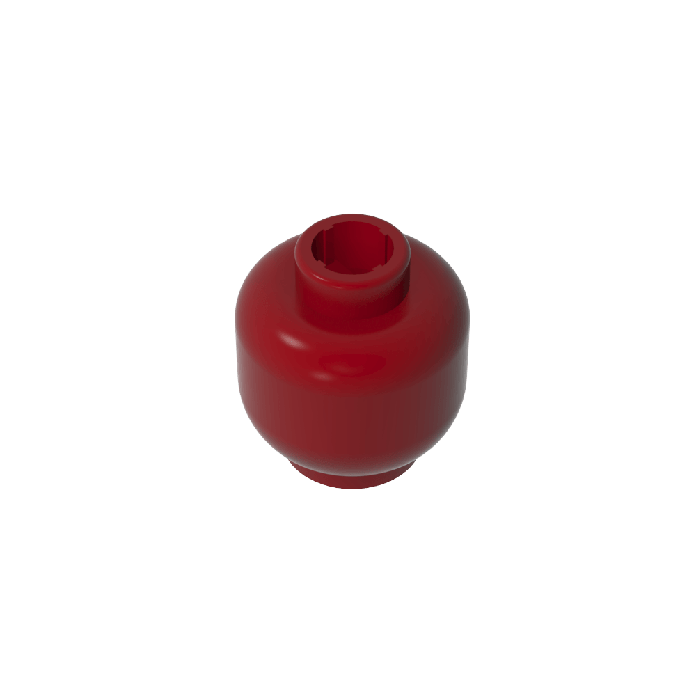 Minifig Head Plain [Blocked Open Stud]
