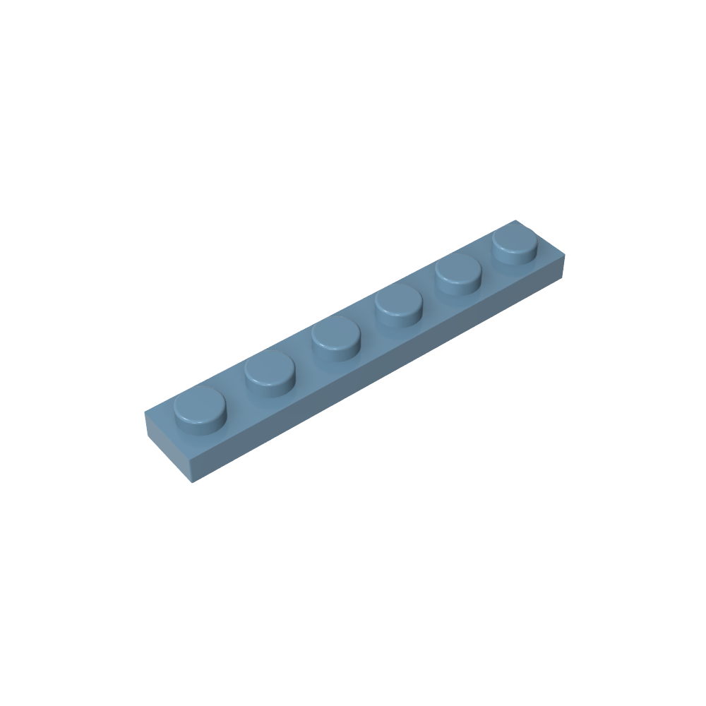 Plate 1 x 6-MyGobricks