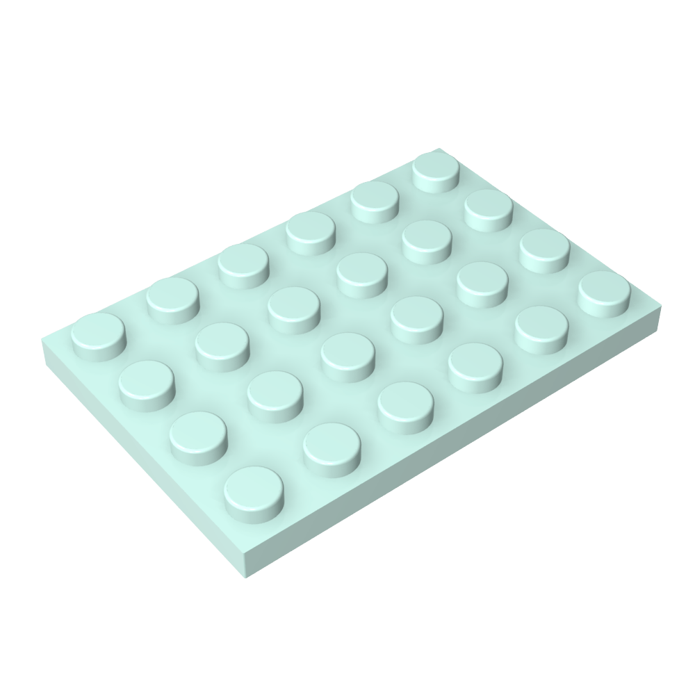 Plate 4 x 6-MyGobricks