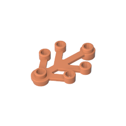 Plant, Leaves 4 x 3-MyGobricks
