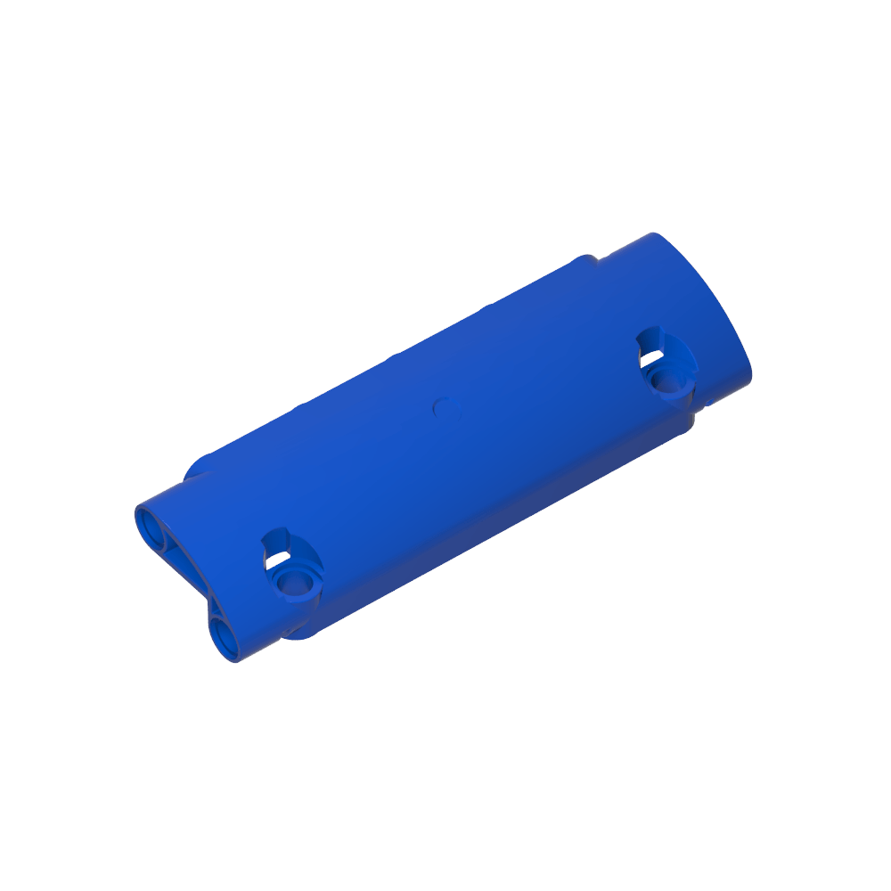 Technic Panel Curved 11 x 3 with 2 Pin Holes through Panel Surface-MyGobricks