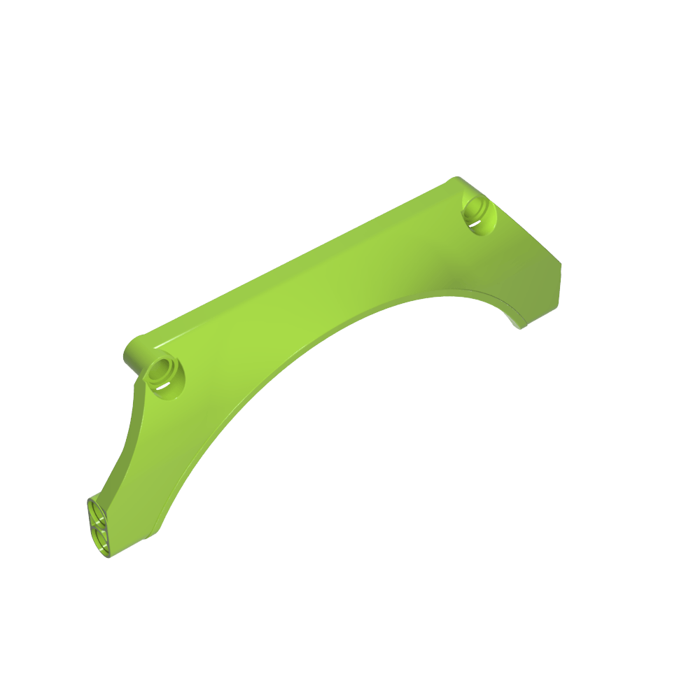 Technic Panel Car Mudguard Arched 15 x 2 x 5-MyGobricks