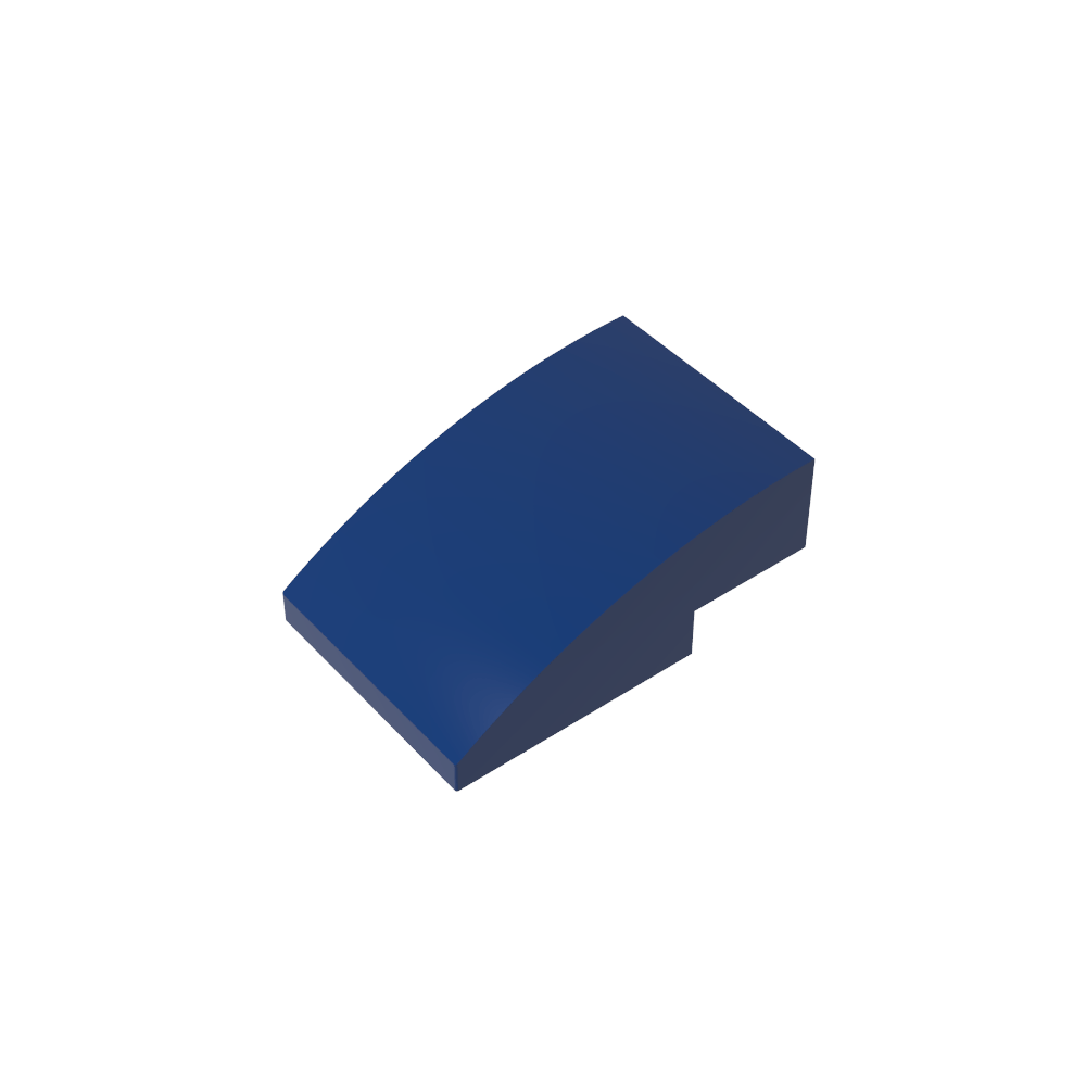 Slope Curved 3 x 2 No Studs-MyGobricks