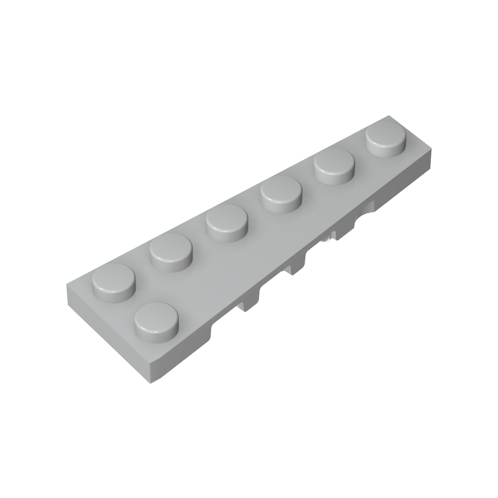 Wedge Plate 6 x 2 Right