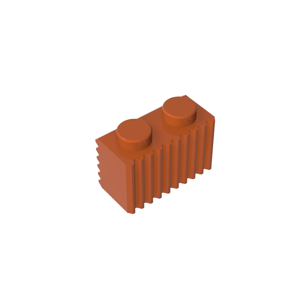 Brick Special 1 x 2 with Grill-MyGobricks