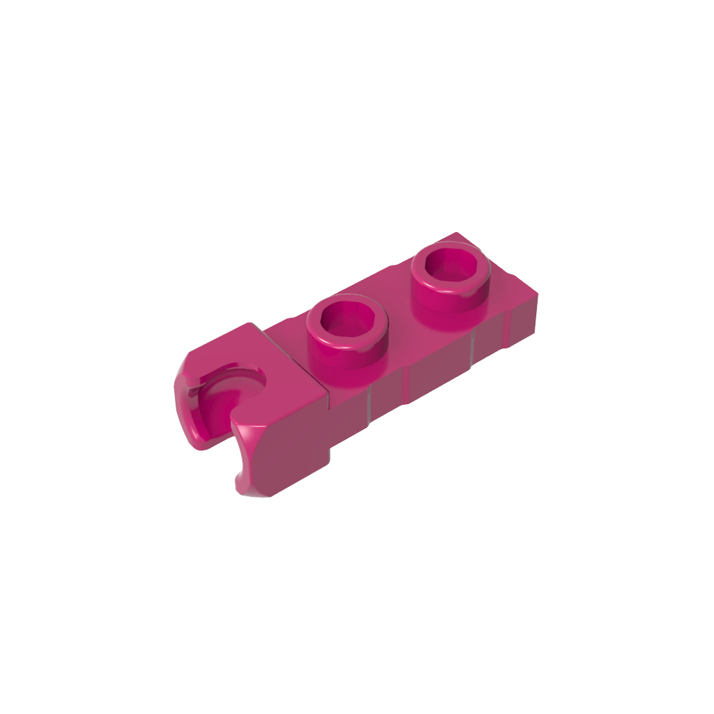 Plate Special 1 x 2 5.9mm End Cup-MyGobricks