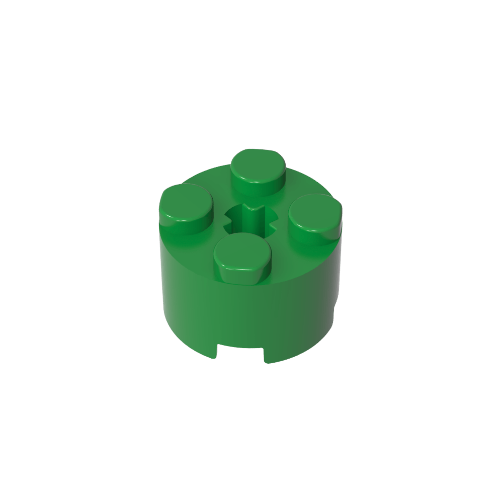 Brick Round 2 x 2 with Axle Hole