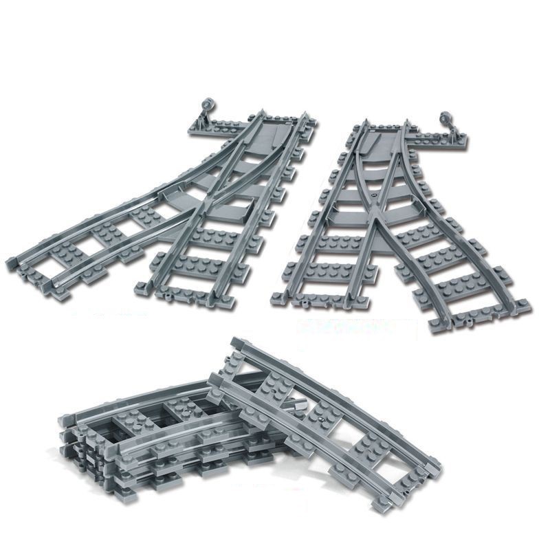 Compatible With Train Block Tracks, Switch Tracks, and Train Signal Light Accessories