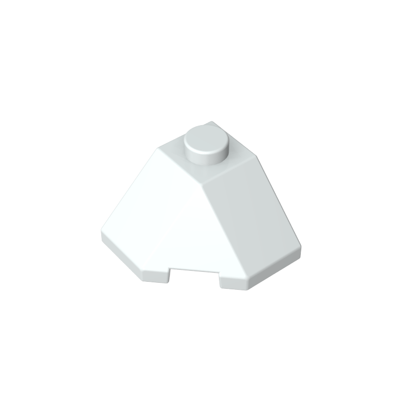 2x2 Three-sided sloping brick