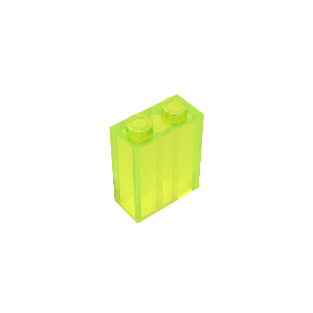 Brick 1 x 2 x 2 with Center Pin-MyGobricks