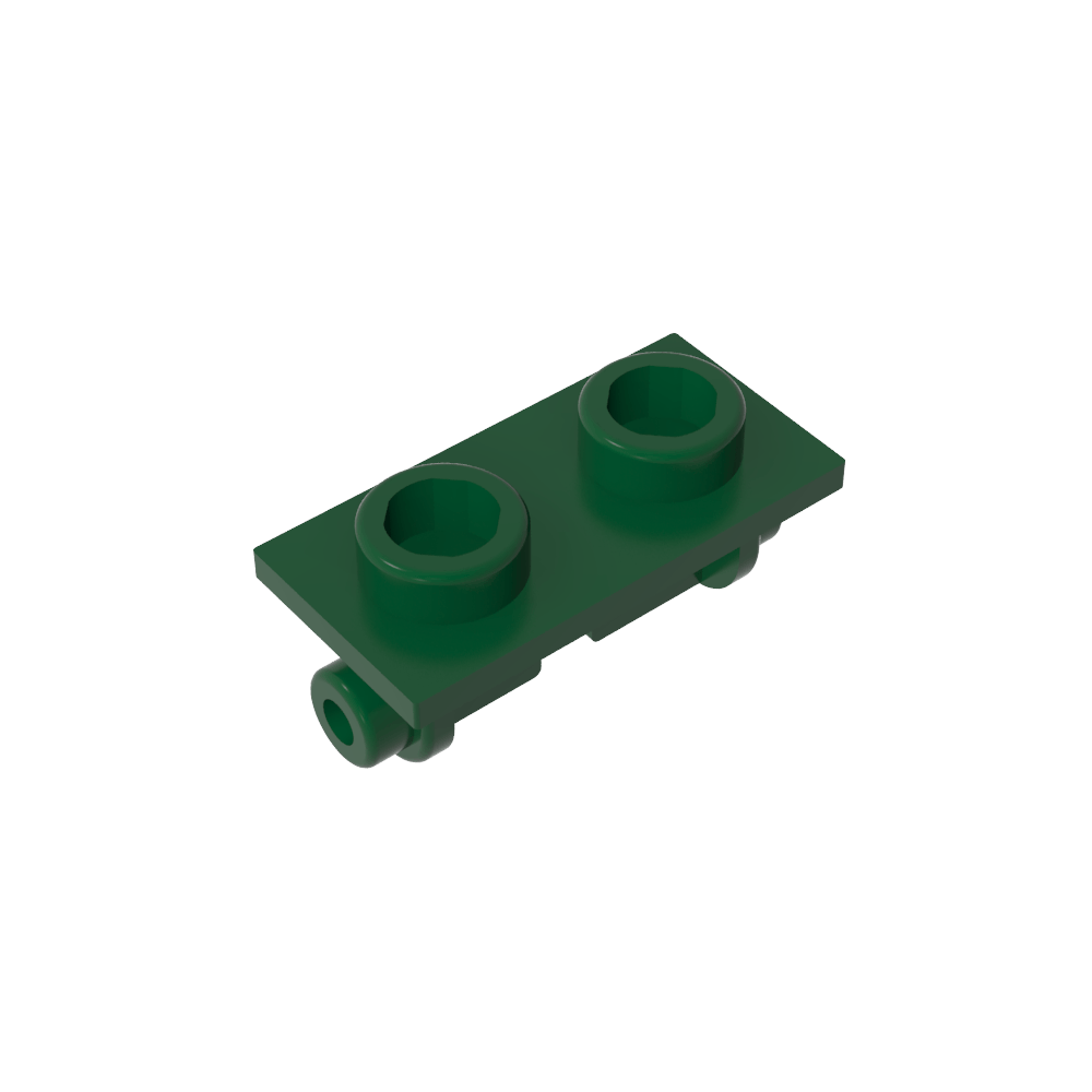 Hinge Brick 1 x 2 Top Plate Thin-MyGobricks