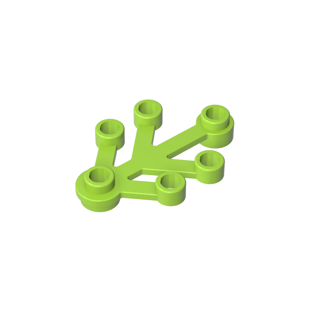 Plant, Leaves 4 x 3-MyGobricks
