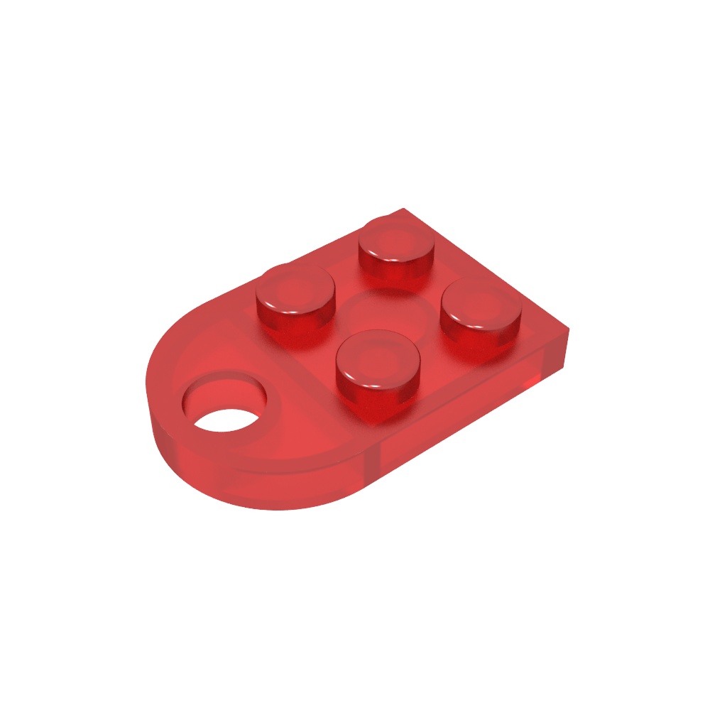 Plate Special 3 x 2 with Hole-MyGobricks