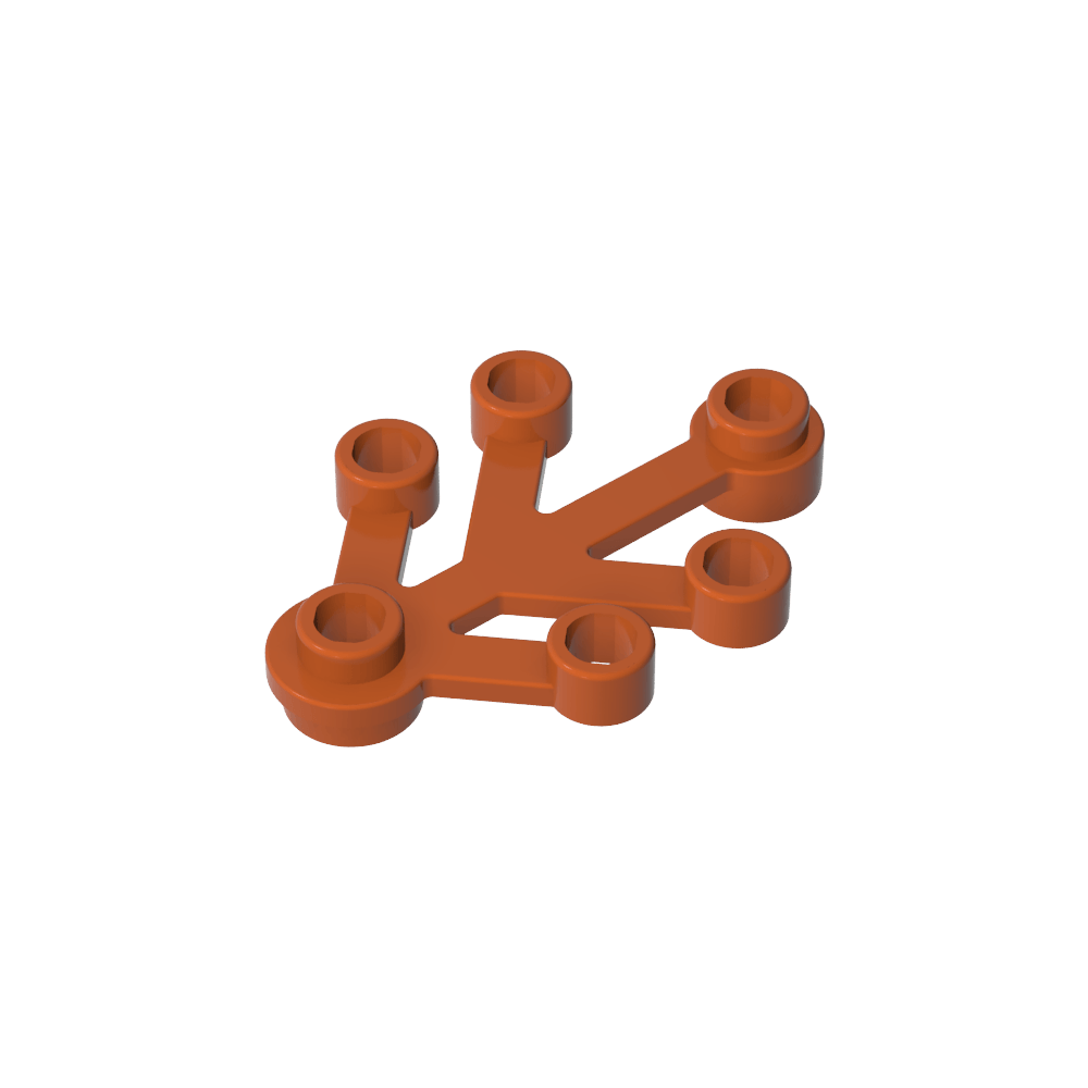 Plant, Leaves 4 x 3-MyGobricks