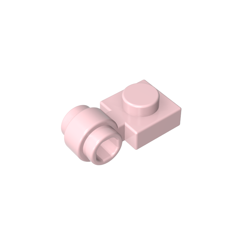 1x2 single sided hinge plate with hole