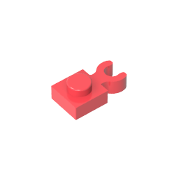 Plate Special 1 x 1 with Clip Vertical [Thick U Clip]