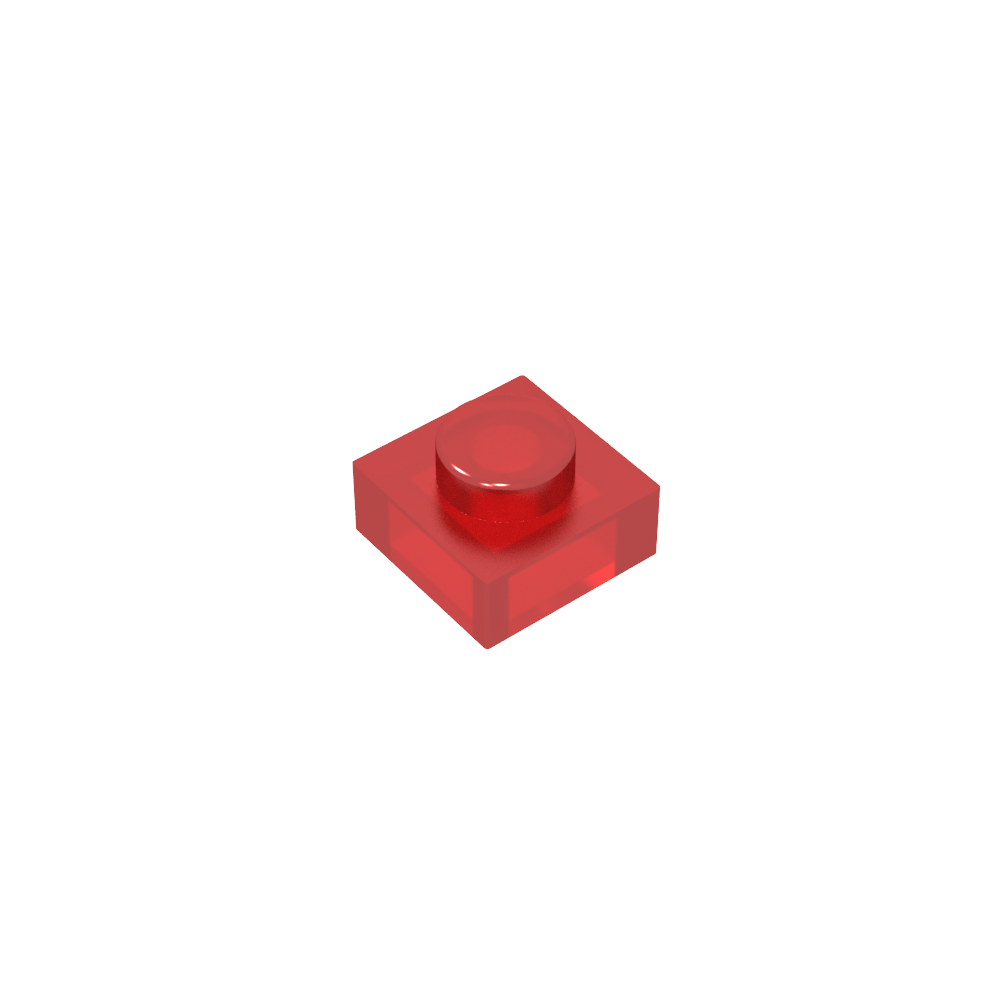 Plate 1 x 1-MyGobricks