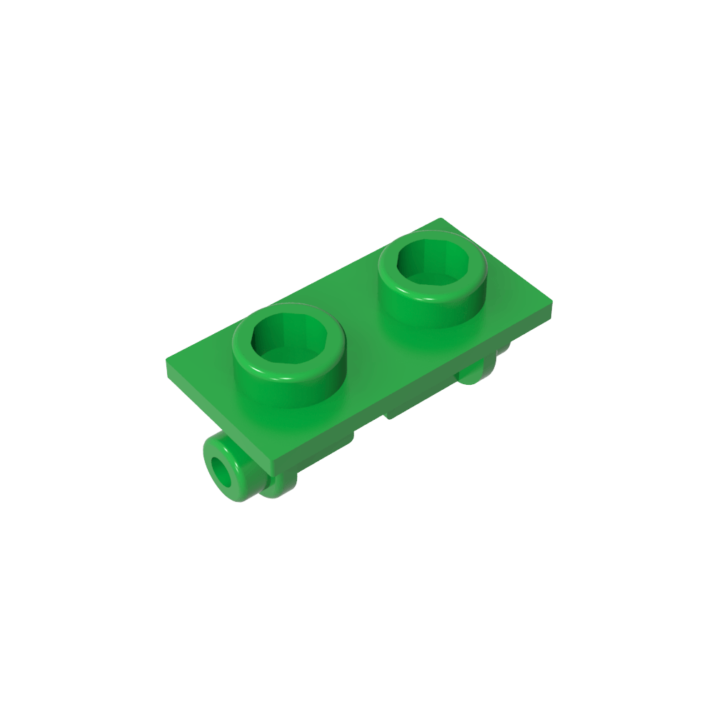 Hinge Brick 1 x 2 Top Plate Thin-MyGobricks