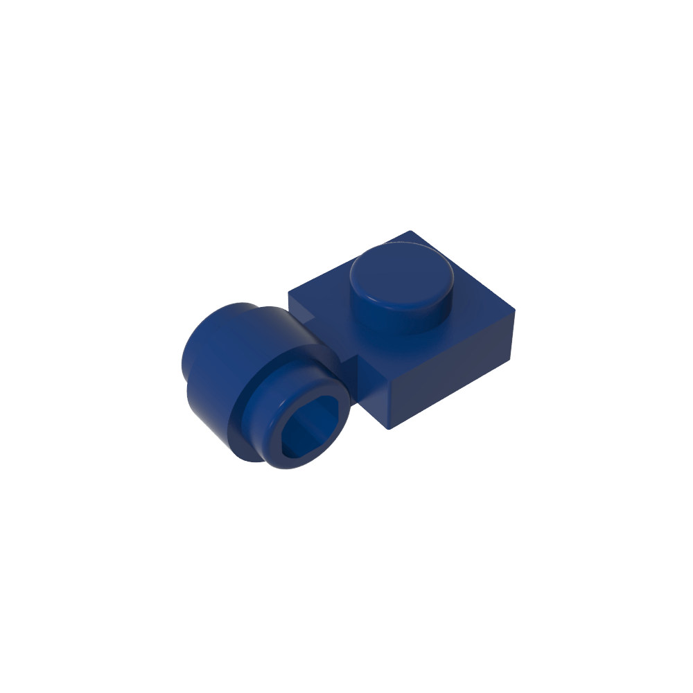 Plate Special 1 x 1 with Clip Light [Thick Ring]-MyGobricks