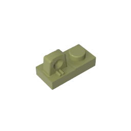 Hinge Plate 1 x 2 Locking with 1 Finger On Top