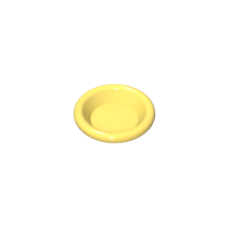 Equipment Dish / Plate / Bowl 3 x 3 [Plain]