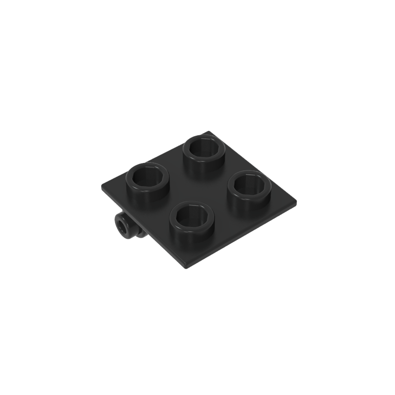 2x2 hinge plate